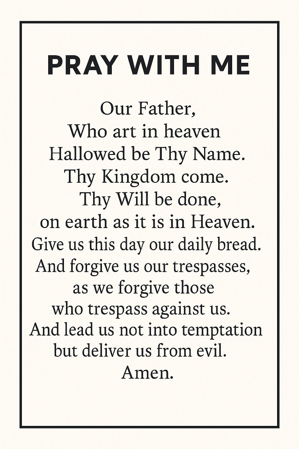 Evangelization Card Bundle – “Our Father” Edition